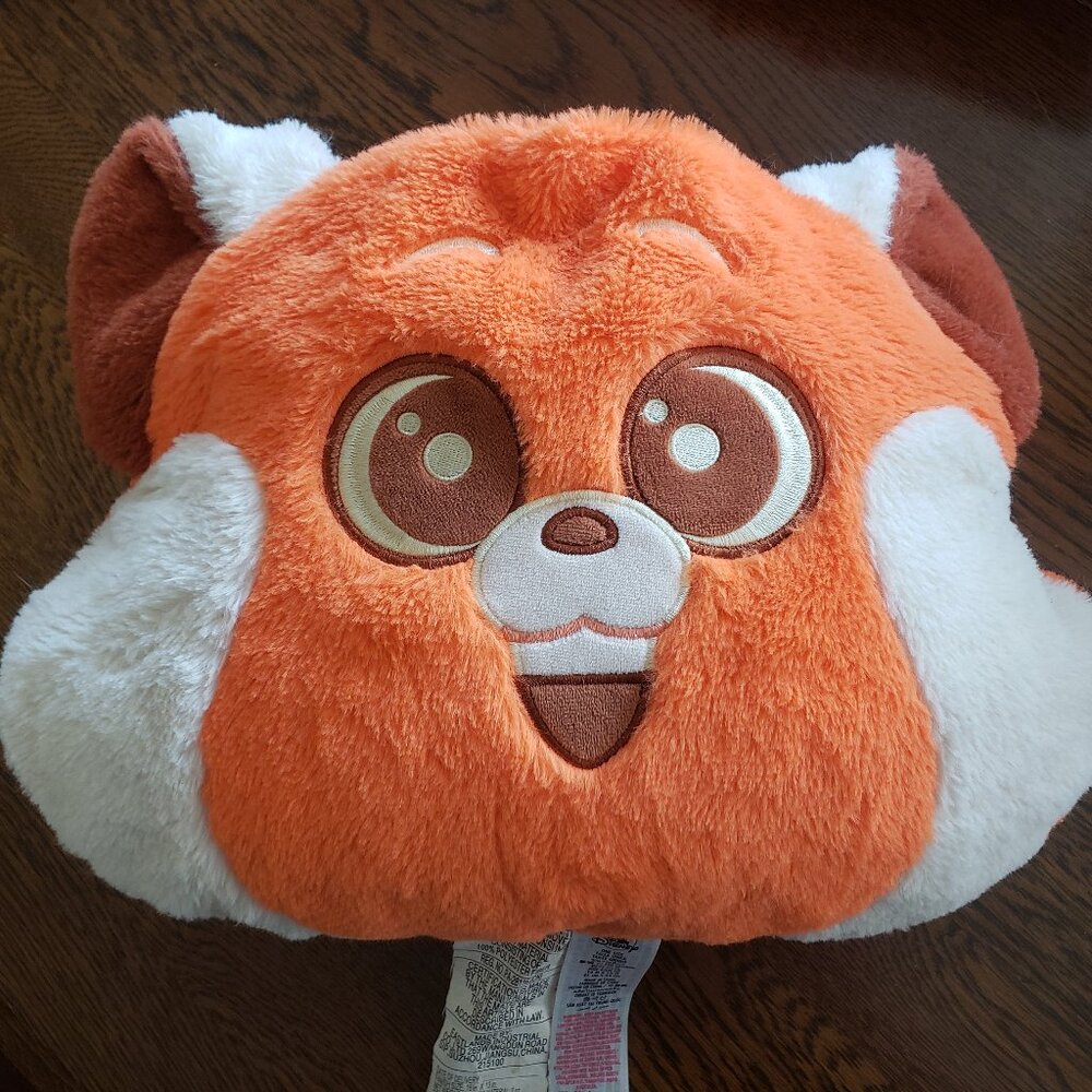 Disney Pixar Turning Red Plush Pillow & Blanket Panda Set